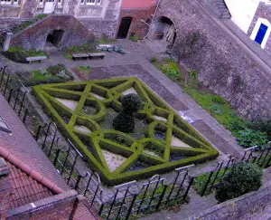 The Knot Garden at the Red Lodge Museum, Bristol