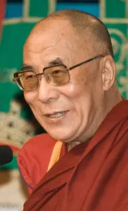 Tenzin Gyatso, the fourteenth and current Dalai Lama