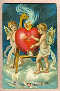 February the 14th 498 AD The feast of Saint Valentine