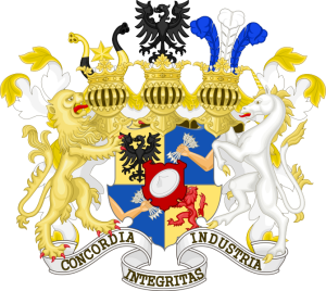 Great coat of arms of Rothschild family