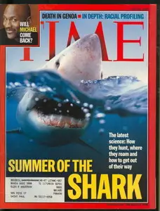 Sharks on the Cover of Time Magazine
