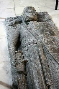 the tomb of William Marshal in Temple Church, London