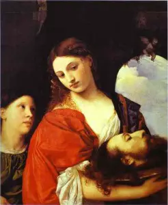 Salome with the Head of John the Baptist by Titian