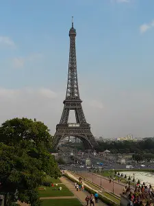 the Eiffel Tower 