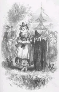 Two of the accused witches, Anne Whittle (Chattox) and her daughter Anne Redferne. 