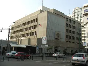 Embassy of the United States in Tel Aviv - Israel.