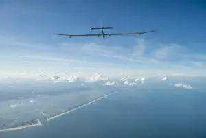  The Solar Impulse aircraft completes the first cross-country flight 