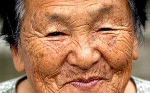 Japanese old woman 